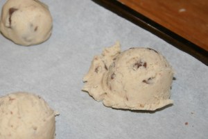 Chocolate Chunk on tray