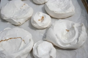 Meringues Baked